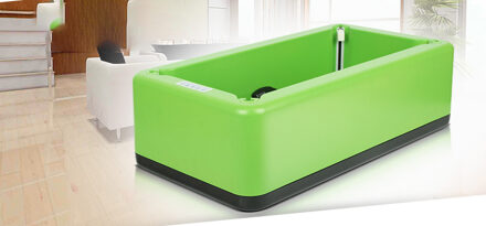 Automatische Schoen Dispenser Machine Wegwerp Overschoen Dispenser Apparaat Thuis Kantoor Eenmalige Film Machine Voet Set Schoenen groen