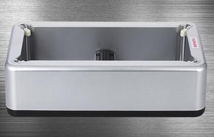 Automatische Schoen Dispenser met 100 Stuks Wegwerp Plastic Schoen & Boot Cover Schoen Cover Machine voor Thuis, medische, Kantoor zilver