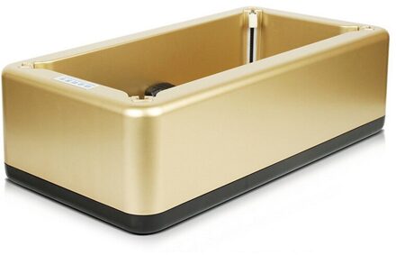 Automatische Schoenen Dekken Dispenser Huishoudelijke Stepping Wegwerp Booties Maker Droplet Stof Machine Schoen Cover Voor Home Office goud