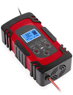 Automatische Smart Battery Charger Beheerder Auto Batterij Oplader 12V/8A 24V/4A Pulse Reparatie Lader pack Met Lcd-scherm