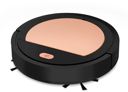 Automatische Smart Floor Veegmachine Usb Oplaadbare Floor Cleaning Sweep Vegen Robot Dust Remover Machine Huishoudelijke Schoonmaken Tool zwart gouden