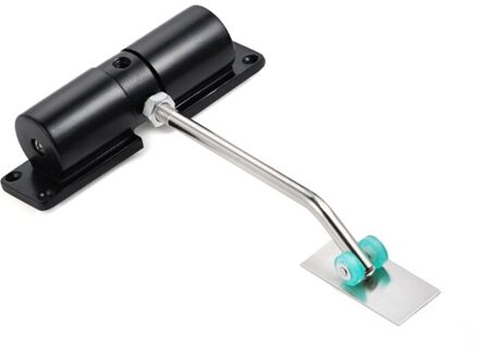 Automatische Stille Closing Hydraulische Onzichtbare Huishouden Eenvoudige Kleine Deursluiters Buffer Sluiten Lente zwart