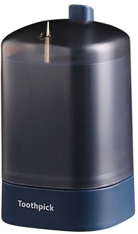 Automatische Tandenstoker Houder Container Huishoudelijke Tafel Tandenstoker Box Perstype Draagbare Woonkamer Tandenstoker Emmer DL