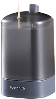 Automatische Tandenstoker Houder Container Huishoudelijke Tafel Tandenstoker Box Perstype Draagbare Woonkamer Tandenstoker Emmer