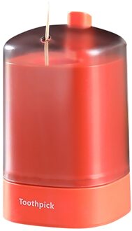 Automatische Tandenstoker Houder Container Huishoudelijke Tafel Tandenstoker Box Perstype Draagbare Woonkamer Tandenstoker Emmer