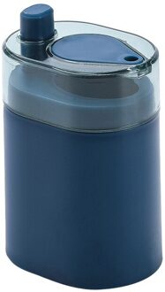 Automatische Tandenstoker Houder Container Huishoudelijke Tafel Tandenstoker Opbergdoos Nordic Afneembare Tandenstoker Dispenser Tafel Decor blauw