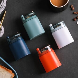Automatische Tandenstoker Houder Container Huishoudelijke Tafel Tandenstoker Opbergdoos Nordic Afneembare Tandenstoker Dispenser Tafel Decor groen