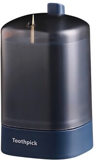 Automatische Tandenstoker Houder Tafel Tandenstoker Container Tarwe Stro Huishoudelijke Tafel Tandenstoker Opbergdoos Tandenstoker Dispenser DL