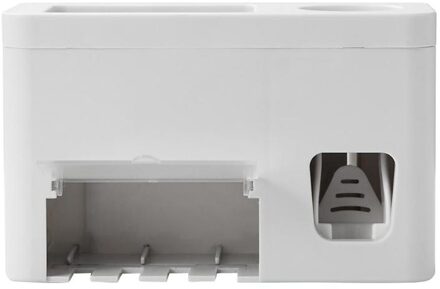 Automatische Tandpasta Dispenser Houder Familie Set Wandmontage Tandenborstel Houder Rack Squeezer Badkamer Accessoires Sets Multifunction