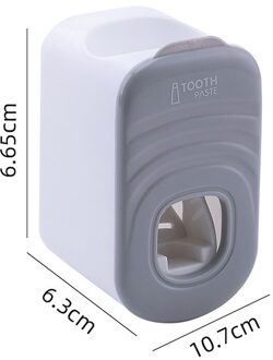 Automatische Tandpasta Dispenser Squeezer Tandpasta Tand Stofdicht Tandenborstelhouder Wall Mount Stand Badkamer Accessoires Set