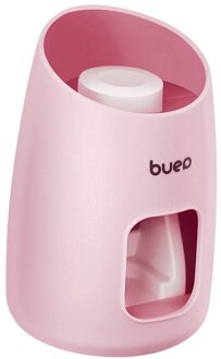 Automatische Tandpasta Dispenser Stofdicht Tandenborstelhouder Knijper Thuis Badkamer Gratis Ponsen Artefact Badkamer Accessoires roze