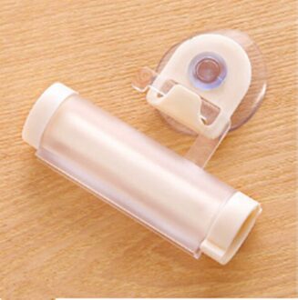 Automatische Tandpasta Dispenser Tandenborstelhouder Wandmontage Tandpasta Lui Dispenser Badkamer Accessoires Set geel