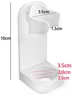 Automatische Tandpasta Squeezers Badkamer Muur Zuig Tandpasta Dispenser Thuis Wc Hygiëne Rvs Tandenborstel Houders 1stk brush houder
