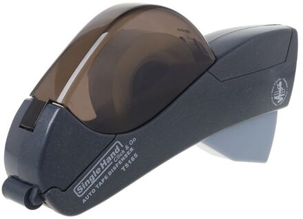 Automatische Tape Dispenser Hand-Held Een Druk Cutter Voor Cadeaupapier Schroot Boeken Boek Cover Donkergrijs