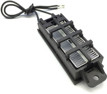 Automatische Thermostaat Ptc Heater Met Stand Gegolfd Strip Kleine Ruimte Verwarming 50W 12V (Ac/Dc) diy Verwarming Gereedschap