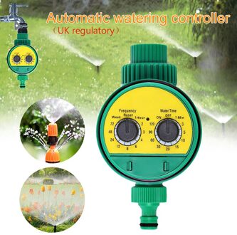 Automatische Tuin Watering Timer Kogelkraan Controller Systeem Met Elektronische Lcddisplay Tuin Irrigatie Controller US plug