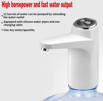 Automatische Usb Opladen Elektrische Loop Waterpomp Home Office Zuiver Water Dispenser Blauw