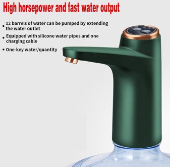 Automatische Usb Opladen Elektrische Loop Waterpomp Home Office Zuiver Water Dispenser Rood