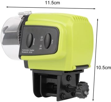 Automatische Vis Feeder Aquarium Aquarium Elektronische Voeden Dispenser Met Lcd Timer Verstelbare Controle Voedsel Voeden