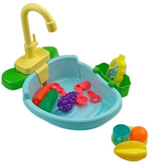 Automatische Vogel Bad Met Kraan Huisdier Papegaaien Fonteinen Spa Pool Cleaning Tool Veilig Speelhuis Aanrecht Vogels Speelgoed 9FF801677-blauw