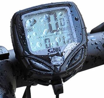 Automatische Waterdichte Functie Plastic Draadloze Waterdichte Codetabel Fiets Code Tafel Reizen Kilometerstand Riding Snelheidsmeter