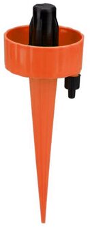 Automatische Watering Drippers Apparaat Systeem 10Pcs Verstelbare Druppelirrigatie Plant Water Dispenser Indoor Huishoudelijke Waterer 5stk oranje