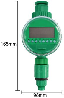 Automatische Watering Timer Irrigatie Timer Kogelkraan Elektronische Irrigatie Controller Water Timer Voor Tuin Besproeiing D Timer 165x98mm