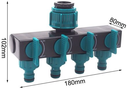 Automatische Watering Timer Irrigatie Timer Kogelkraan Elektronische Irrigatie Controller Water Timer Voor Tuin Besproeiing E Splitter 180x102mm