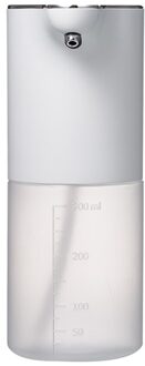 Automatische Zeepdispenser Usb Opladen Infrarood Inductie Schuim Zeepdispenser Hand Wasmachine Badkamer Hand Sanitizer Touchless Schuim wit