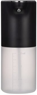 Automatische Zeepdispenser Usb Opladen Infrarood Inductie Schuim Zeepdispenser Hand Wasmachine Badkamer Hand Sanitizer Touchless Schuim zwart