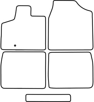 Automatten Chrysler Grand Voyager 2009