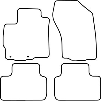 Automatten Citroen C4 Aircross 2012