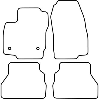 Automatten Ford B-Max 2012