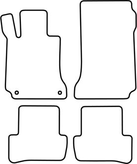 Automatten Mercedes GLK X204 2008