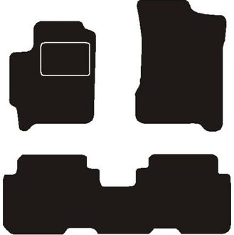 Automatten passend voor Kia Carens 2002 - 2006 MSN1363613