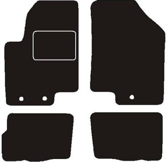 Automatten passend voor Kia Soul 2011 - MSN1363687