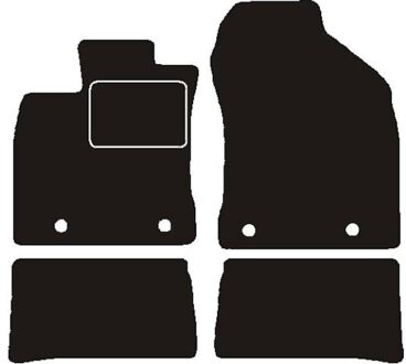 Automatten passend voor Lexus CT 200H Hybrid 2014 - MSN1367520