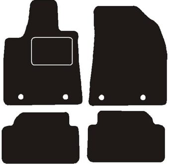 Automatten passend voor Lexus RX 450H 2008 - 2015 MSN1367515