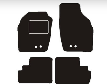 Automatten passend voor Opel Agila A 2004 - 2008 4-delig MSN1361449