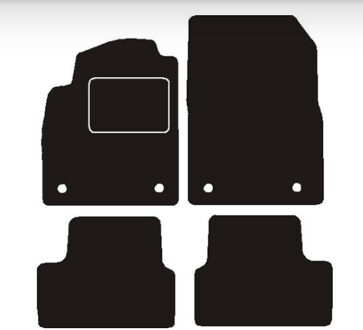 Automatten passend voor Opel Cascada 2013-> MSN1364732