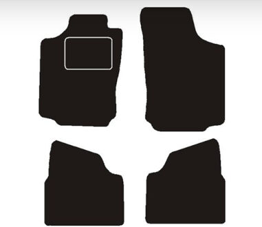 Automatten passend voor Opel gamma/corsa c 2000 - 2007 MSN1360939