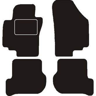 Automatten passend voor Seat Toledo III 2004 - 2008 MSN1361547