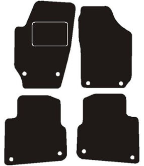 Automatten passend voor Skoda Roomster 2008 - 2010 MSN1361551