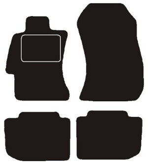 Automatten passend voor Subaru XV 2012 - 2017 MSN1365749