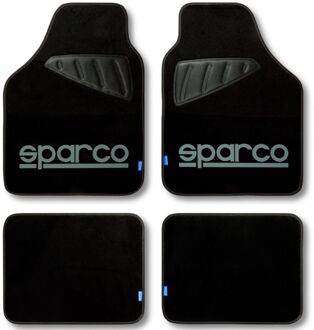 Automatten set Sparco - Stof - Grijs