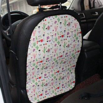 Automobiel Auto Care Seat Protector Back Case Cover Auto Accessaries Kinderen Kids Kick Mat Modder Schoon Anti-Kick Pads fm wit