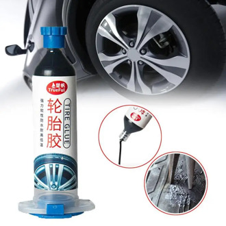 Automobile Car Tire Glue Repair Tool Tire Damage Repair Tire Strong Glue Strong Black Silicone Adhesive Special Glue Repair Tool