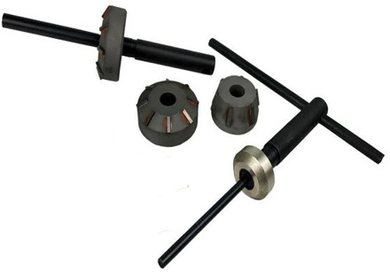 Automobile valve seat reamer diamond head wheel reamer seat, head reamer tool handle