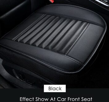 Automobiles Beschermende antislip Bekleding Auto Bekleding Lederen Auto Zitkussen Universele Auto Stoel Pad Interieur Accessoires zwart