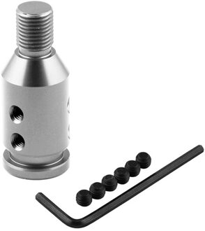 Automotive Accessoires Auto-onderdelen Draad Converter Voor Auto Gear Hoofd Versnellingspook Adapter zilver